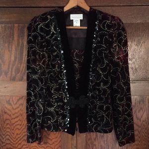 Jessica McClintock Glittery Jacket